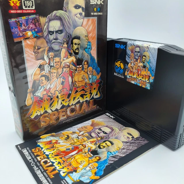 FATAL FURY 3 III NEO GEO AES RARE ORIGINAL JAPAN HANDBILL FLYER CHIRASHI