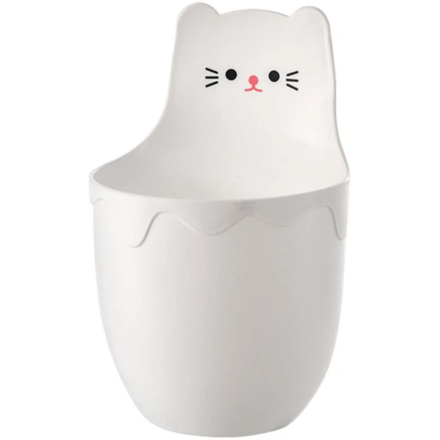 Caja de almacenamiento para gatos Pp organizador de pared autoadhesivo blanco