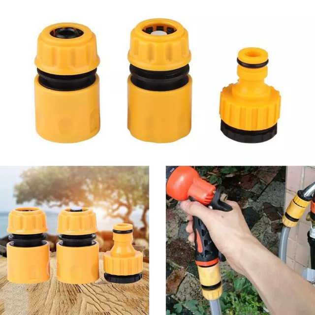 Connect plusieurs tuyaux avec pack de 3 tuyaux d'eau de jardin raccord tuyau rob