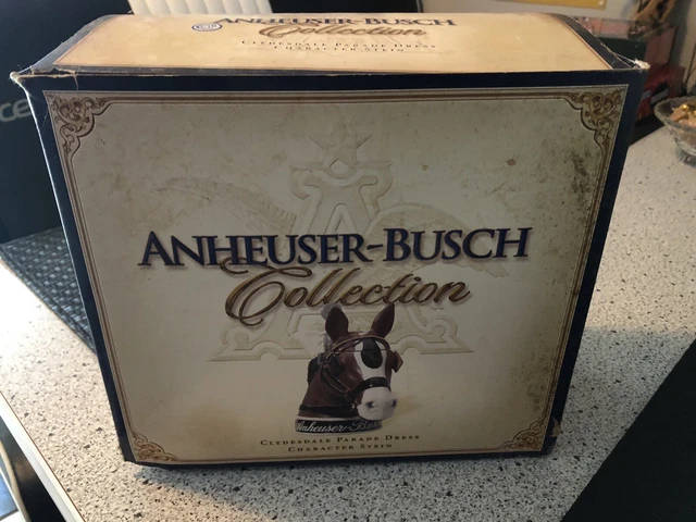 Anheuser-Busch Budweiser Clydesdale Parade Dress 2004 Stein CS600 W/ Orig. Box