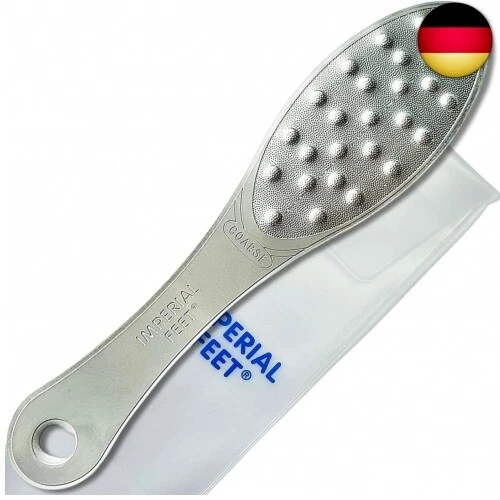 Beaupretty Fußfeilen-Set, 3 Stück Aus Edelstahl – Zum Entfernen Von Hühneraugen & Rauer Haut, Für Nasse & Trockene Füße