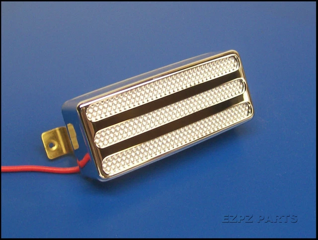 Silver Foil Guitar Pickup Vintage Harmony- Silvertone- Teisco style EZPZ PARTS Silver Foil Guitar Pickup Vintage Harmony- Silvertone- Teisco style EZPZ PARTS