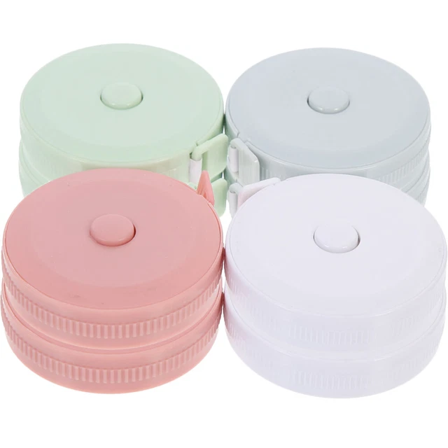 8 piezas Bandas flexibles medición Cómodas costuras de cinta de medición Cinta de medición Cinta corporal Medición
