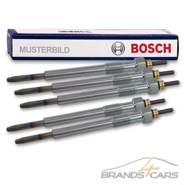 5x BOSCH GLÜHKERZE DURATERM FÜR MERCEDES C-KLASSE W202 C 250