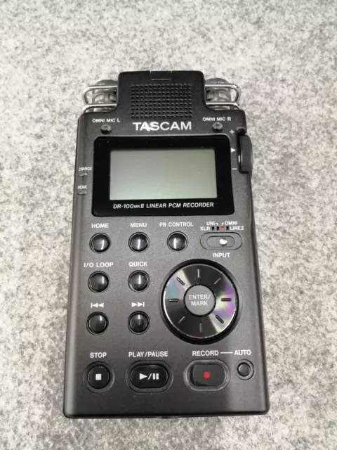 Tascam DR-100 MKII Linear PCM Recorder Portable Teac Corporation From Japan USED