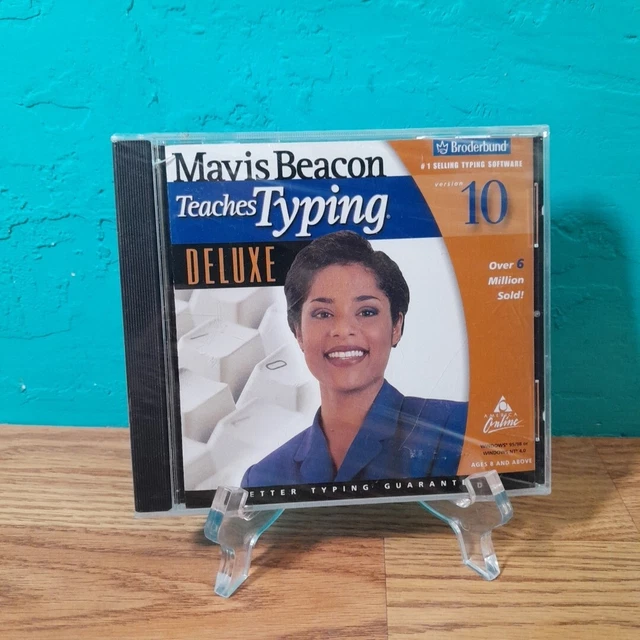 MAVIS BEACON TEACHES Typing Deluxe Version 10 (PC CD, 1999) - Pour ...