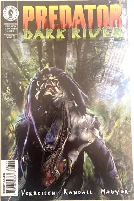 Predator Dark River. # 4. Dark Horse Comics. October 1996. Mirran-Cover. Vfn/Nm.