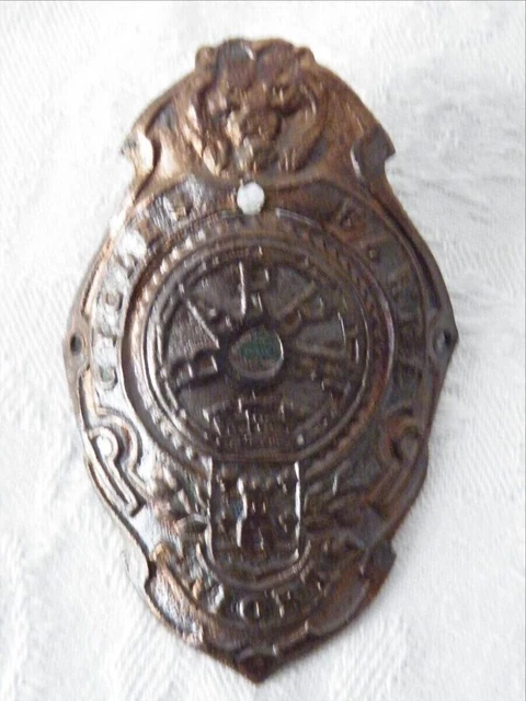 PLAQUE DE VELO ANCIENNE ORIGAN (Très belle) no