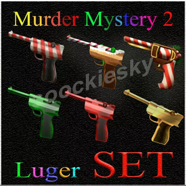 RED LUGER MM2 GODLY, ROBLOX MURDER MYSTERY 2
