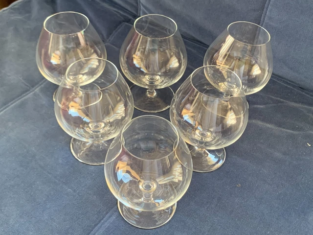 Bicchieri cognac cristallo set da 6 bicchieri