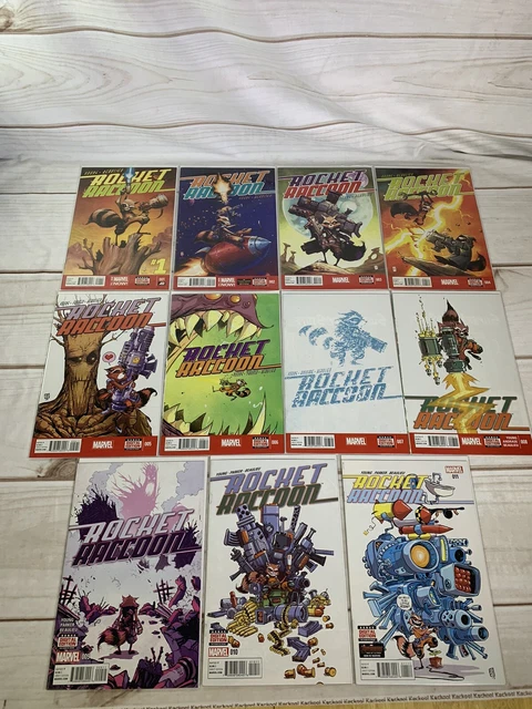 Marvel Comics: Rocket Raccoon Vol. 2 (2014) #1-11 Complete Set Mid-High Grade