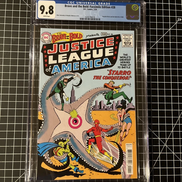 Brave and the Bold: Facsimile Edition #28 CGC 9.8 Justice League