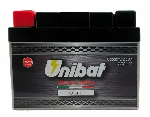 Batteria Litio Lithium Unibat Compatibile Ytx5L-Bs Ytz7S Ytz8V Ytx7A-Bs Ytx7L-Bs