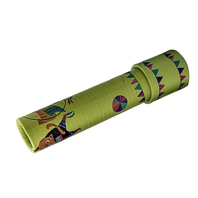 Kaléidoscope Magique Extensible En Carton Et Verre – 20,5 Cm – Jouet Optique éducatif – Cadeau Enfant Ou Adulte