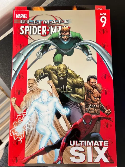 Ultimate Spider-Man Volume 9 Ultimate Six Marvel TPB BRAND NEW Bendis & Bagley
