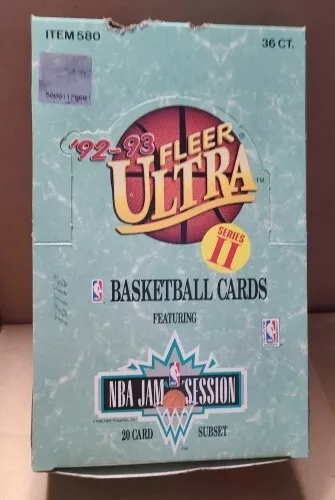 1992-93 FLEER ULTRA SERIES 2 NBA Basketball Card Lot of 3 Sealed Packs