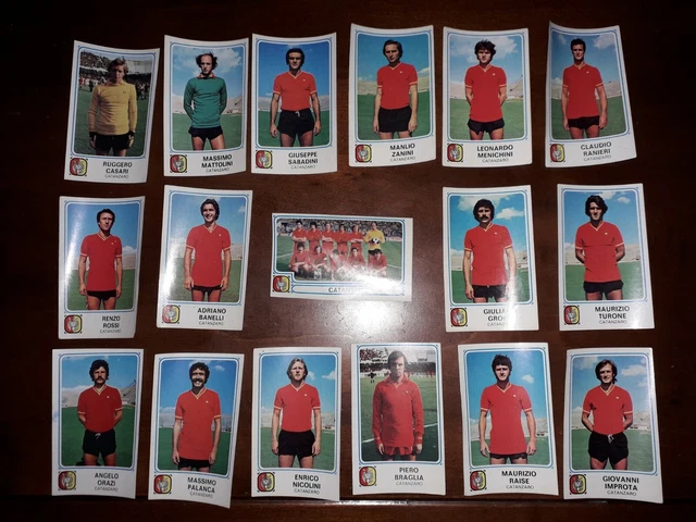 FIGURINA CALCIATORI PANINI 1979/80 Papadopulo Frappampina Manzin Gaudin