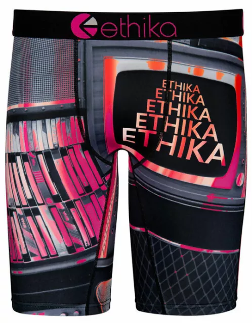 Ethika Live In Color Long Boxers Underwear Briefs Xl Xlg 36-38W Mens Brand New