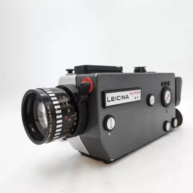 Leicina Leitz RT-1 RT1 Super 8 fotocamera pellicola cinematografica - funzionante - S8-7821