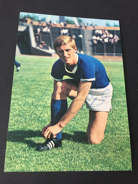 Carte Autographe Manfred Manglitz – 1. FC Köln – Coupe Du Monde 1970 Mexique