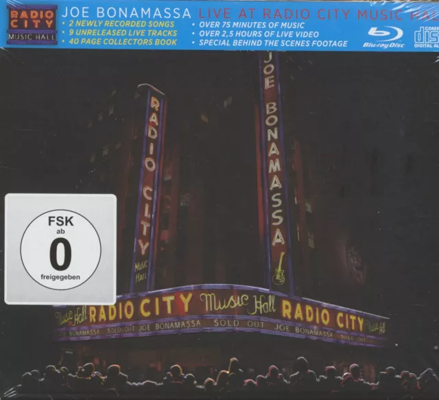 Joe Bonamasa - Live At Radio City Music Hall 2015 (CD + BLU-RAY) - The Blues ...