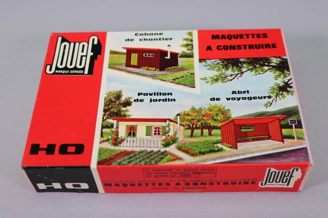HO MAQUETTE JOUEF Chaumiere En Briere A Monter 1977 Neuf Boite EUR 20,00 - FR