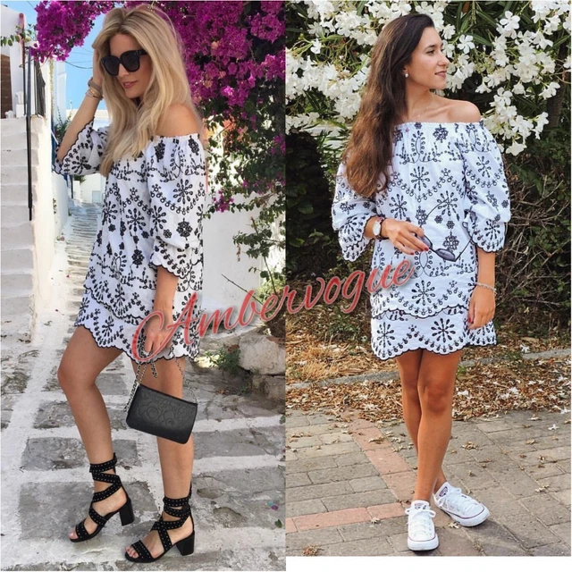 sachin and babi light blue dress Women's White Dresses main image 1