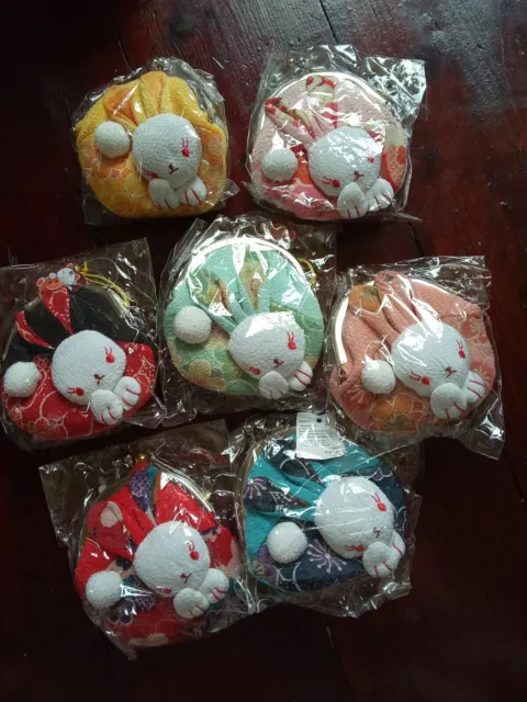 Japanese style rabbit coin bag