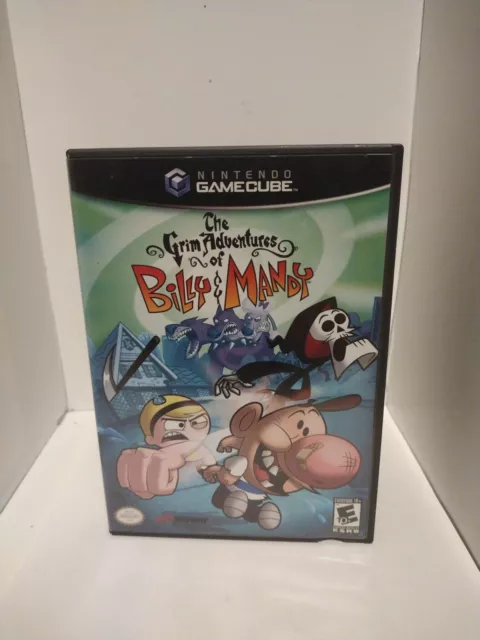 Grim Adventures of Billy & Mandy (Nintendo GameCube, 2006) no manual No Game