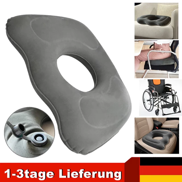 Sitzkissen Orthopädisch Aufblasbares Kissen Hämorrhoiden AntiDekubitus Bürostuhl