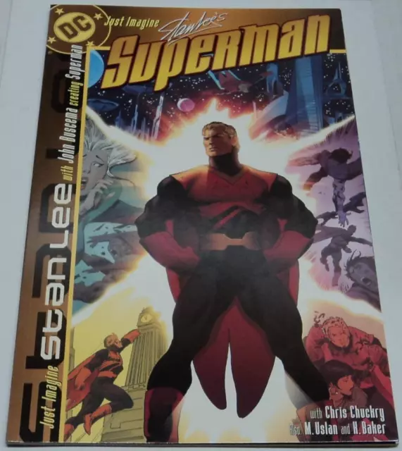 JUST IMAGINE STAN LEE CREATING SUPERMAN (DC Comics 2001) Adam Hughes cvr (VF)