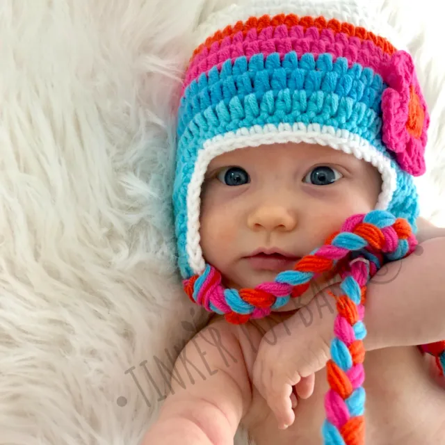 Baby Crochet Beanie Boy Girl Knit Hat Cap Costume Newborn Toddler Gift Props AU!