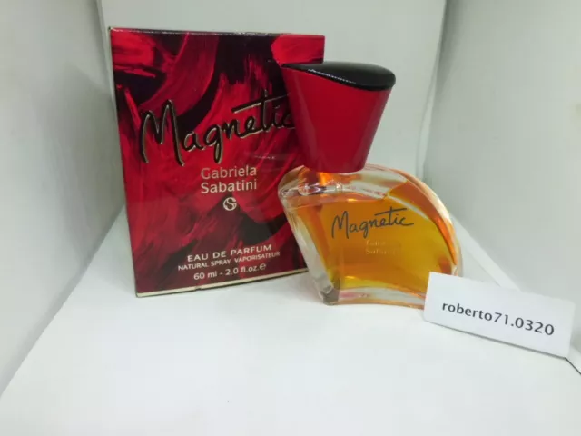 GABRIELA SABATINI MAGNETIC Eau de Parfum ml 60 Spray Vintage Rare