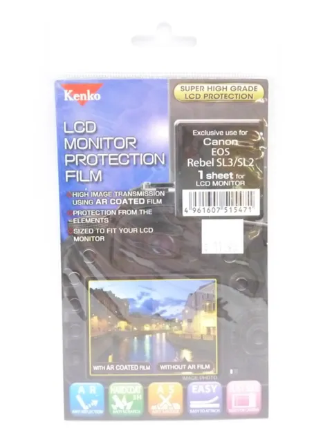 Kenko LCD Multi Layer Protection Anti Reflection for Canon EOS Rebel SL3/SL2