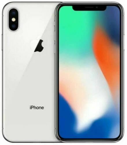 Apple iPhone X 64GB Argent Condition très bonne - Reconditionné Utilisé A.A10