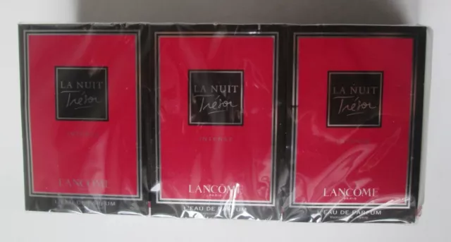 LANCÔME LA NUIT TRESOR INTENSE EDP - LOT  12 x 1.2ML ECHANTILLONS (MINI SPRAYS)