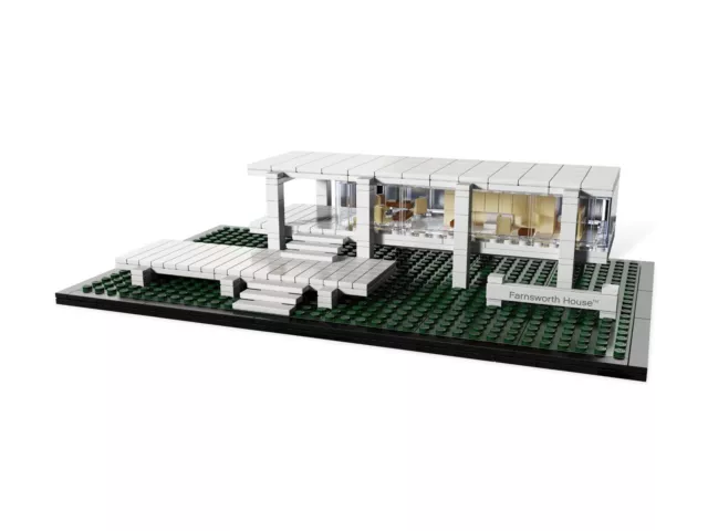 LEGO Architecture (21009)  - Farnsworth House - ohne OVP | without box - USED