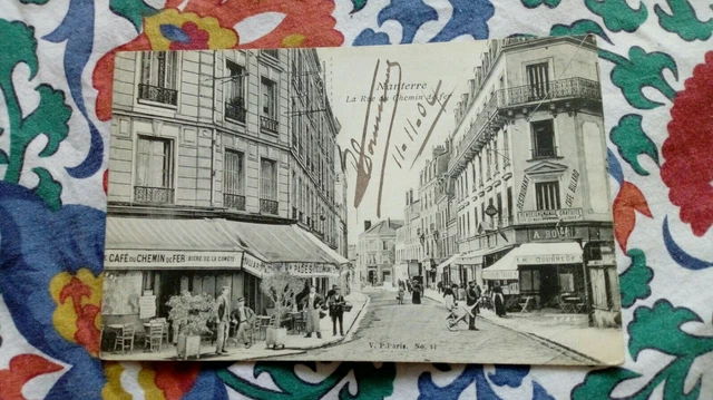 Carte Postale Ancienne Paris – Course Des Midinettes En Route Pour Nanterre