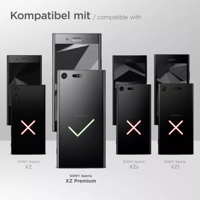 3x Film de Protection Mat pour Sony Xperia XZ Premium D'Écran 4H Fin Antireflet 2