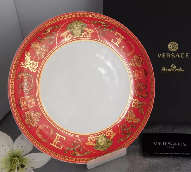 Rosenthal Versace Christmas 2021 Virtus Holiday  2 x Frühstücksteller 21 cm Neu