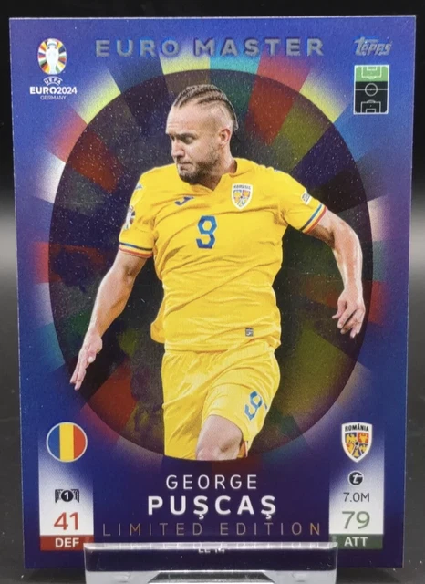 thumbnail image 2 of Topps Match Attax UEFA Euro 2024 Limited Edition Trading Cards – Set LE1 To LE20 (Near Mint) 2 of 6