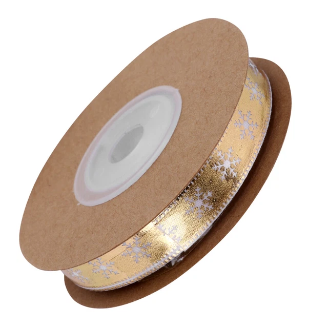 2x Weihnachten Satin Band Weihnachten Baum Bögen Ripsband 4
