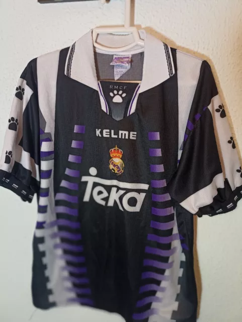 Real Madrid L Kelme Camiseta Futbol Football Shirt Trikot Taras