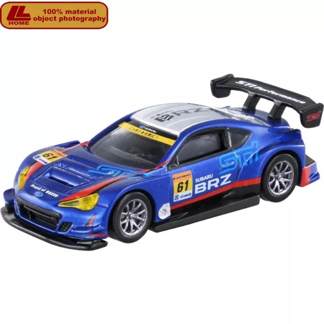 Mini juguete Takara Tomy Tomica Premium TP18 SUBARU BRZ R&D Sprots coche azul regalo