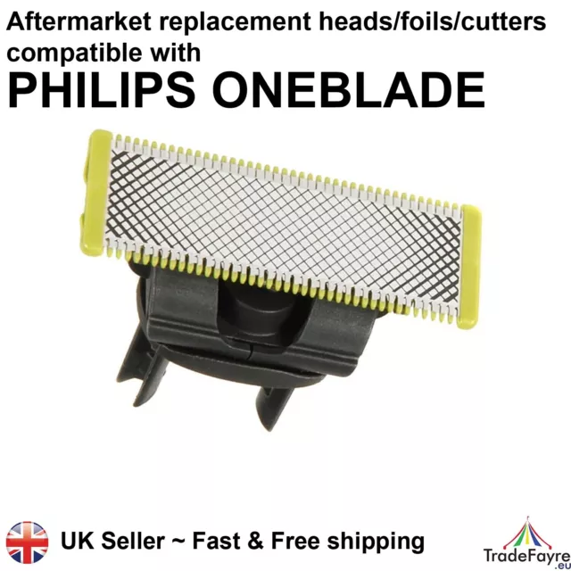 Replacement Blade compatible with Philips OneBlade Trimmer QP2520/QP2530