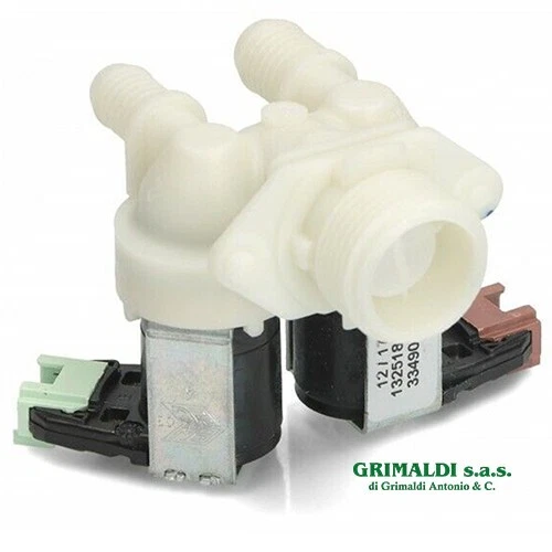 Marel Shop Elettrovalvola Carico Acqua 3 Vie 90° Per Lavatrice Miele – Compatibile Con Serie W800, W900, W866, W906, W910