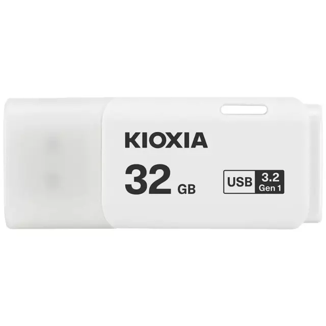 Kioxia TransMemory U301 Clé USB 32 GB blanc LU301W032GG4 USB 3.1 (Gen 1)