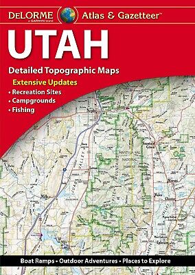 Utah State Atlas & Gazetteer, by Delorme