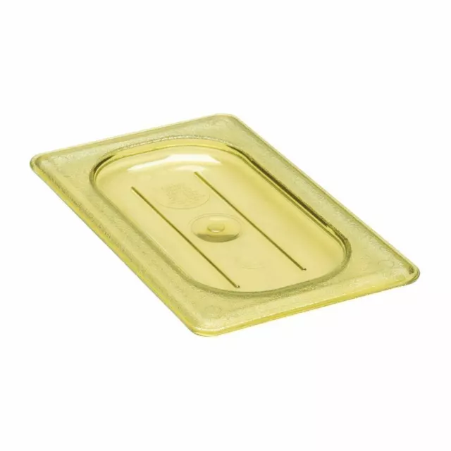 Cambro High Heat Durable Polycarbonate 1 / 9 GN Drain Plate - Microwave Safe 2