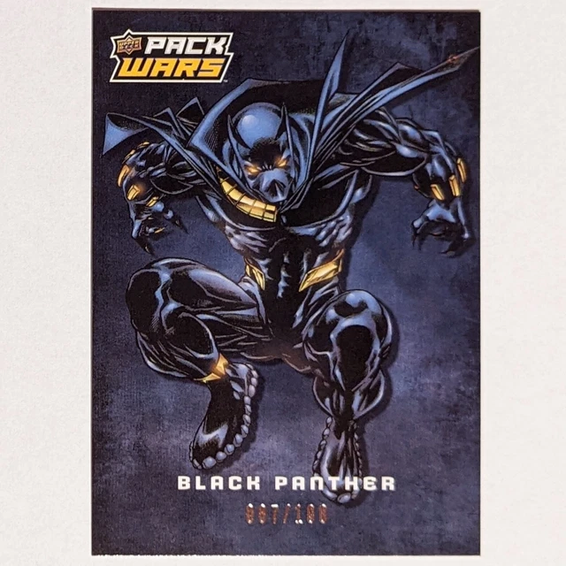 2019 UD Marvel Annual PACK WARS Achievement BLACK PANTHER /100 ePack EXCLUSIVE